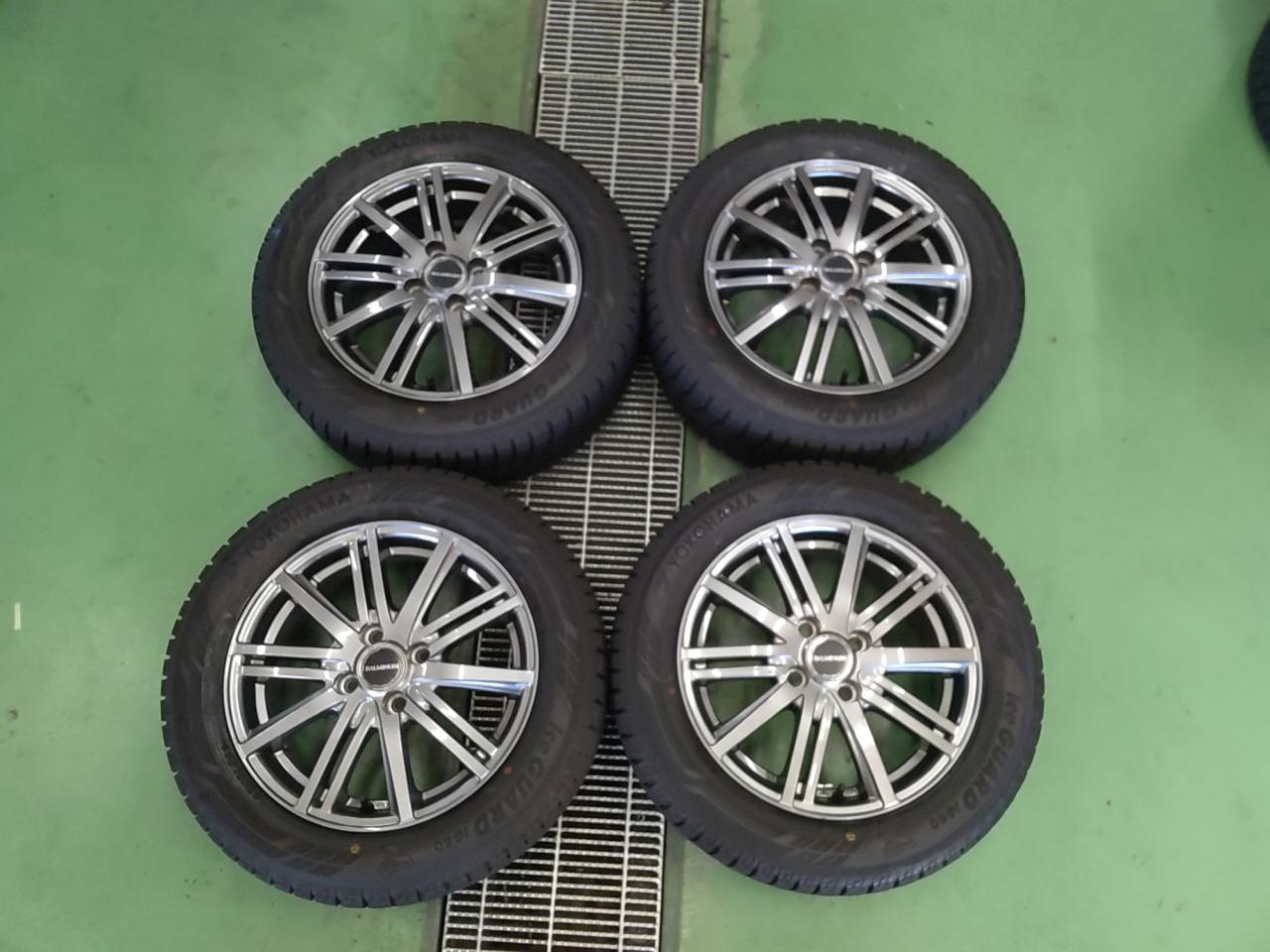 BRIDGESTONE BALMINUM BR10 + YOKOHAMA iceGUARD iG60