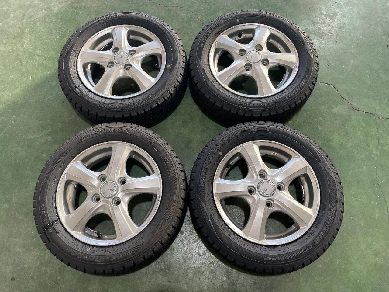 Recommended car models: Life/Zest/Palette TOPYSIBILLA NEXT SF-5 + DUNLOP WINTERMAXX WM02 155 / 65R13