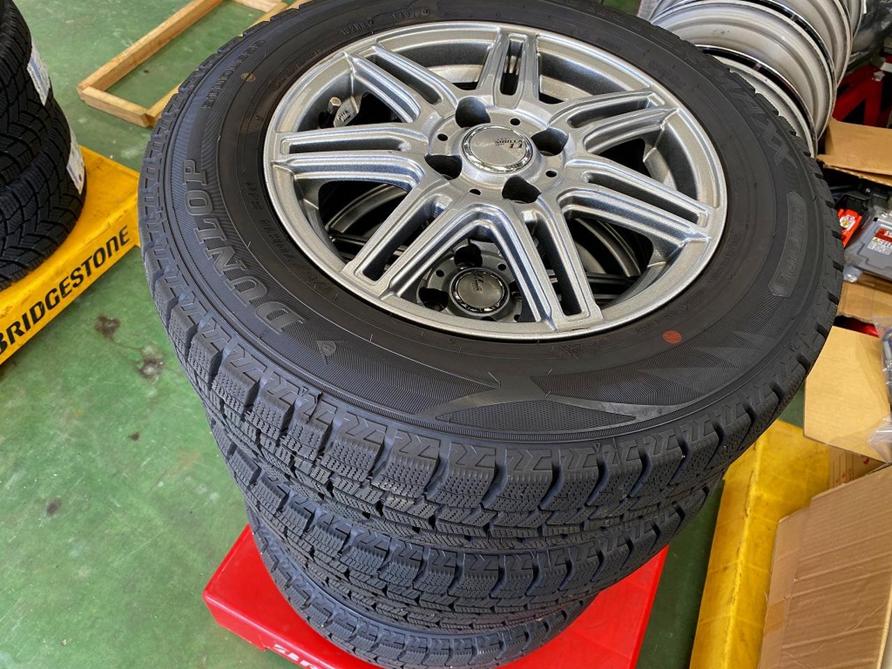 TOPY SIBILLA NEXT Z-7 + DUNLOP WINTERMAXX WM02 175 / 70R14
