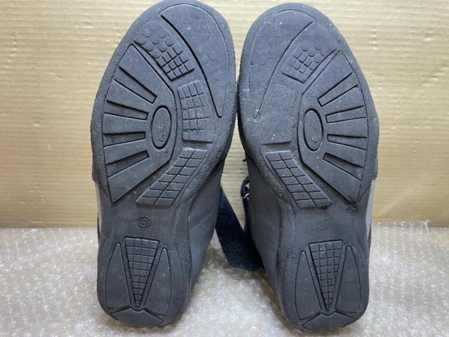 【KOMINE】BK-088 ウォータープルーフライディングシューズ 25.5cm