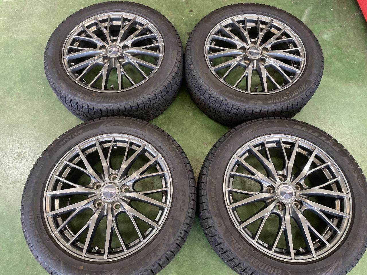 Recommended car: WRX S4/Accord weds ravrion RM01 + BRIDGESTONE BLIZZAK VRX3 225 / 50R17