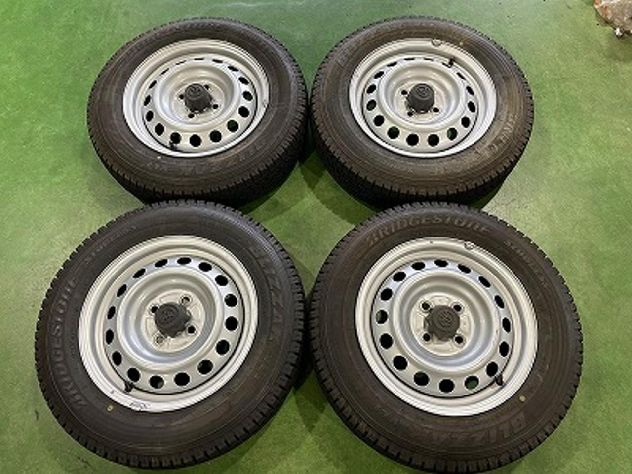 Toyota Probox/Succeed genuine steel + BRIDGESTONE BLIZZAK VL1 155 / 80R14 88 / 86N LT