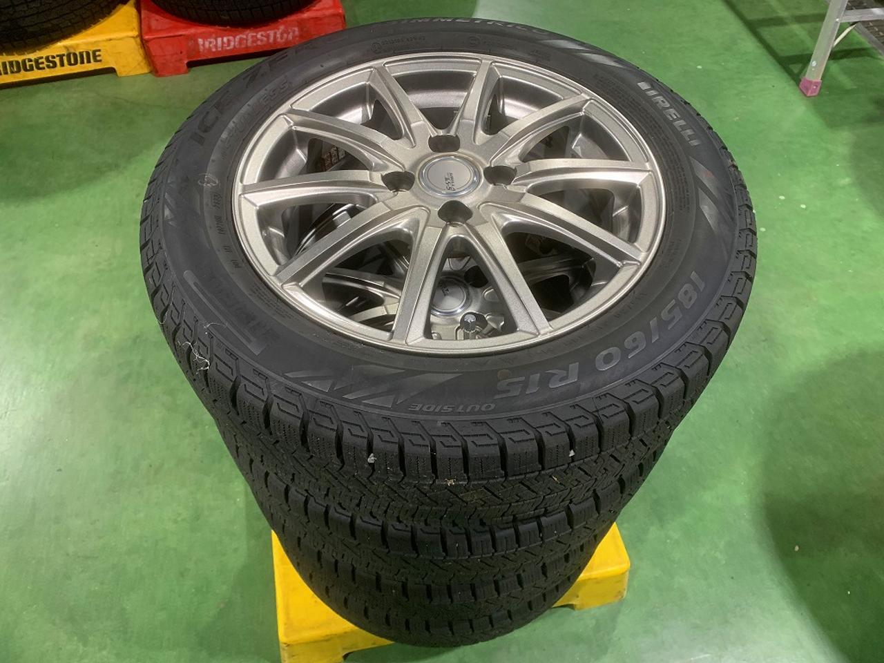 Recommended models: Aqua/Yaris/Swift/Fit TOPYSIBILLA NEXT GS-5 + PIRELLIICE ZERO AIMMETRICO 185 / 60R15