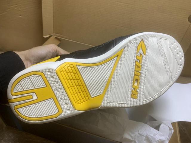 廃盤品【YAMAHA】YAMAHAxRS TAICHI メッシュライディングシューズ 未使用?27cm  YAMAHA専用色☆BLACK x YELLOW☆