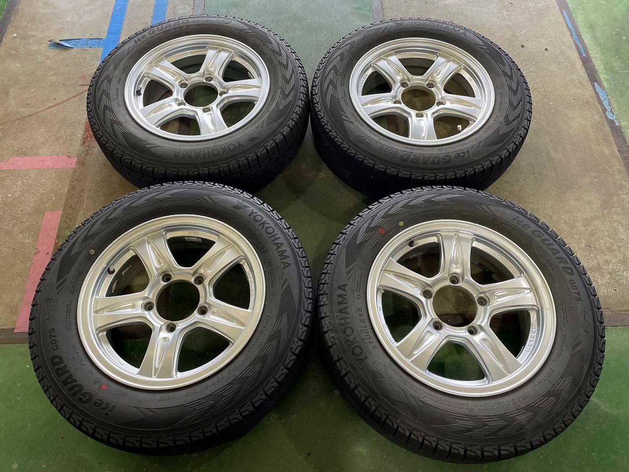 Recommended vehicle: Jimny wedsKEELER G-GRAND + YOKOHAMA iceGUARD G075 175 / 80R16