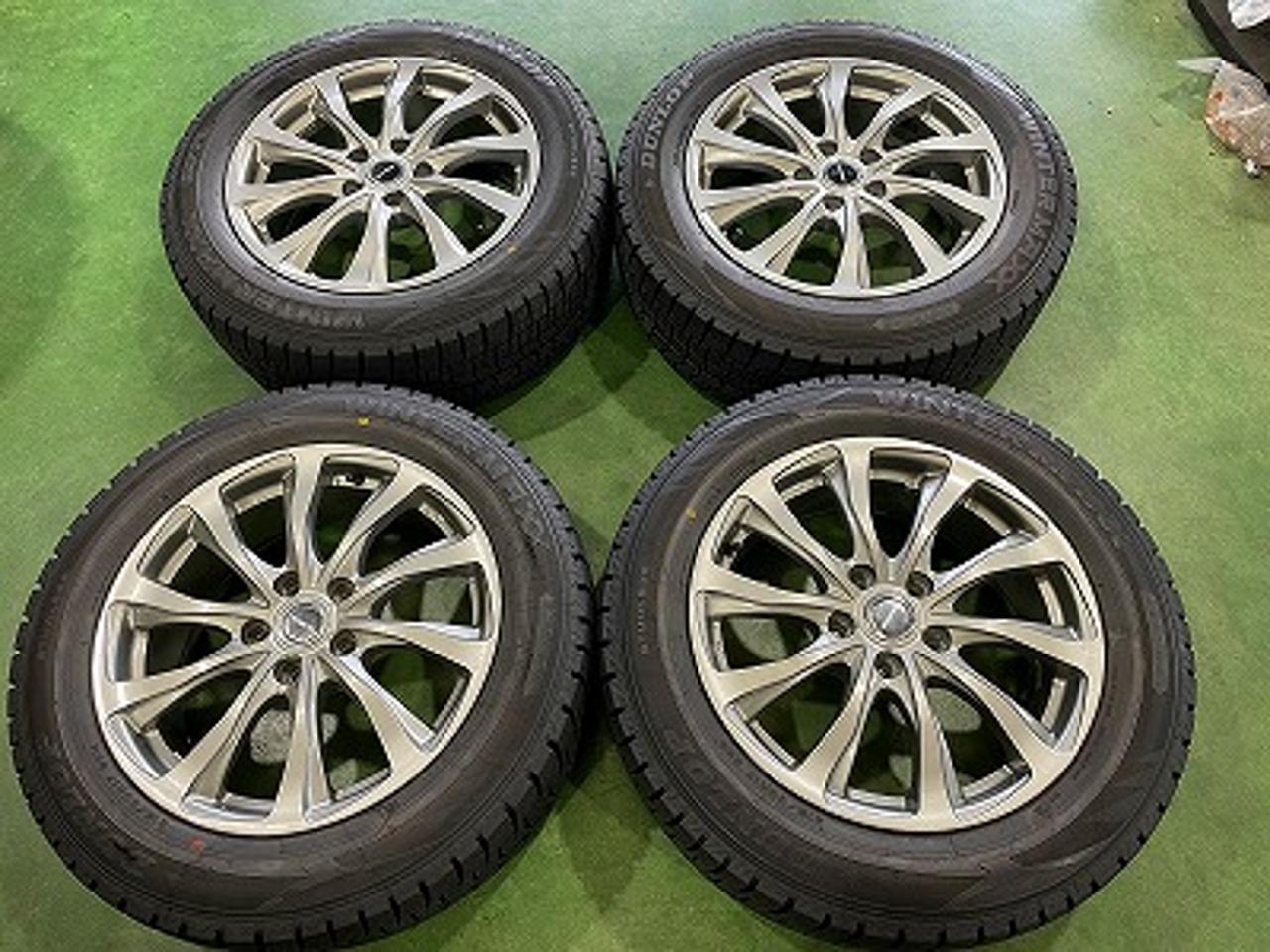 BRIDGESTONE BALMINUM TR10 + DUNLOP WINTERMAXX WM02 215 / 60R17 Made in 2022 Corolla Cross / Estima / 20 Alphard/Vellfire etc.