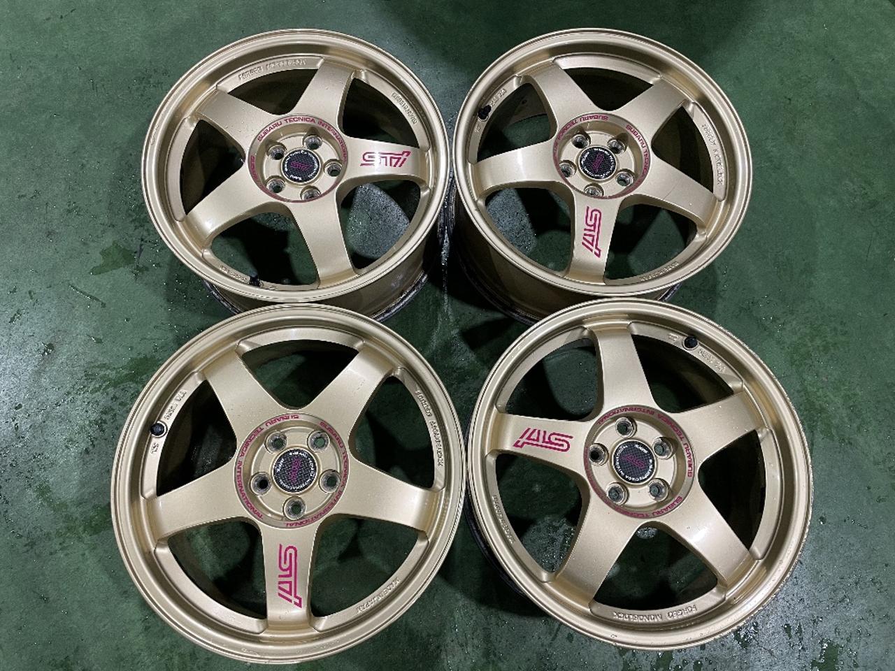 STI No brand setting RAYS FORGED