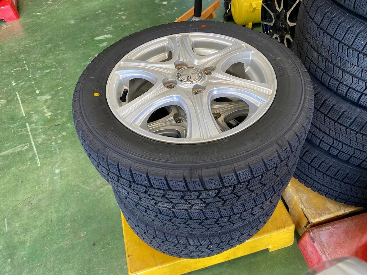 TOPY SIBILLA NEXT XS-6 + GOODYEAR ICE NAVI 7 155 / 65R14 Made in 2025