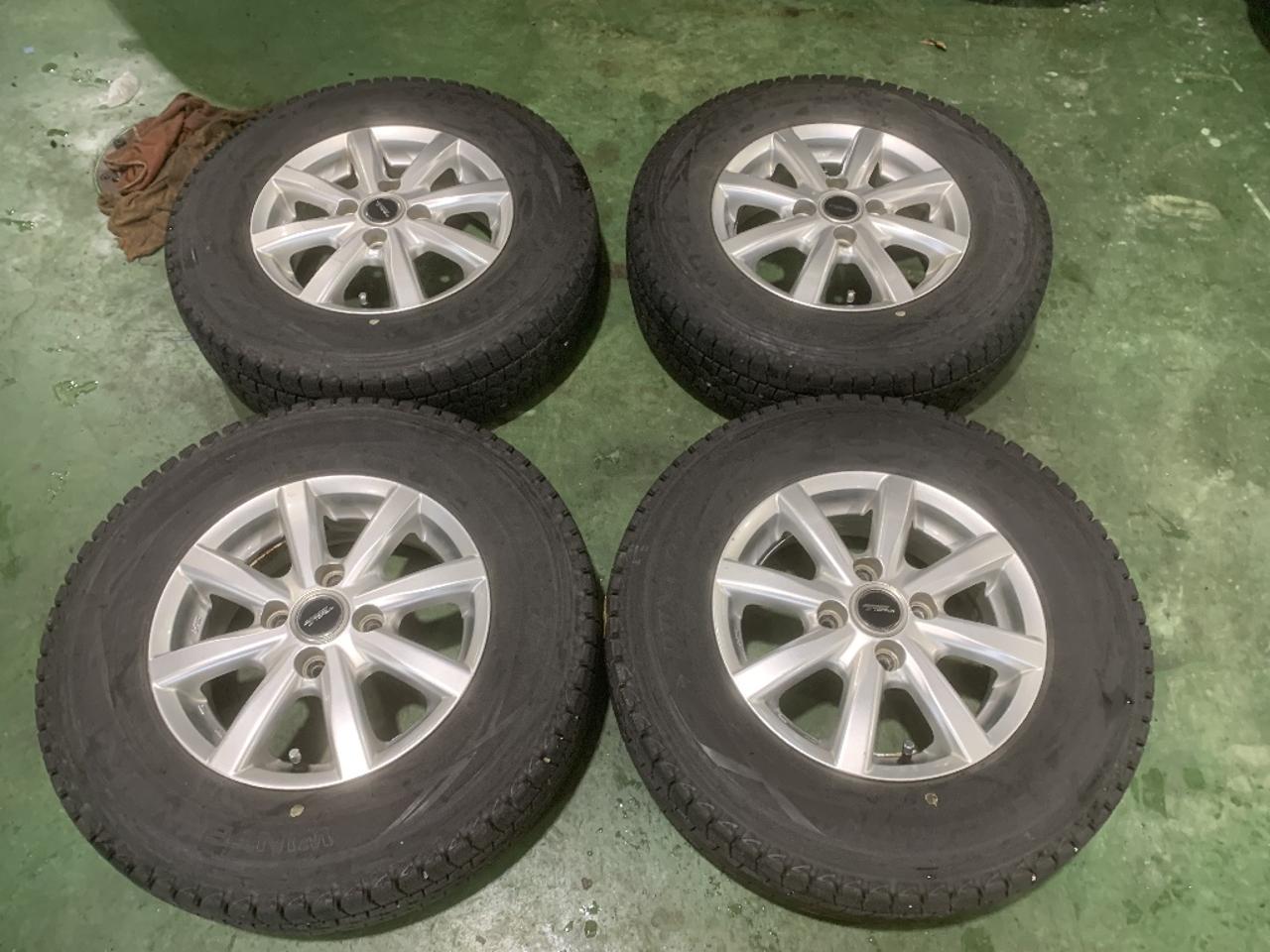 Recommended models: 50 series Probox Van / Succeed Van TOPRUN + DUNLOP WINTERMAXX SV01 165R13 6P.R. LT