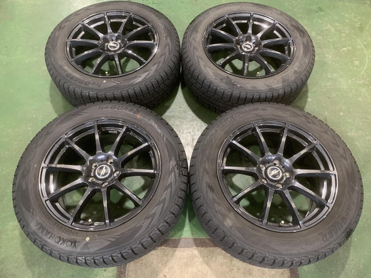Recommended models: Outlander PHEV / X-Trail A-TECH SCHNEIDER StaX + YOKOHAMA iceGUARD G075 235 / 60R18