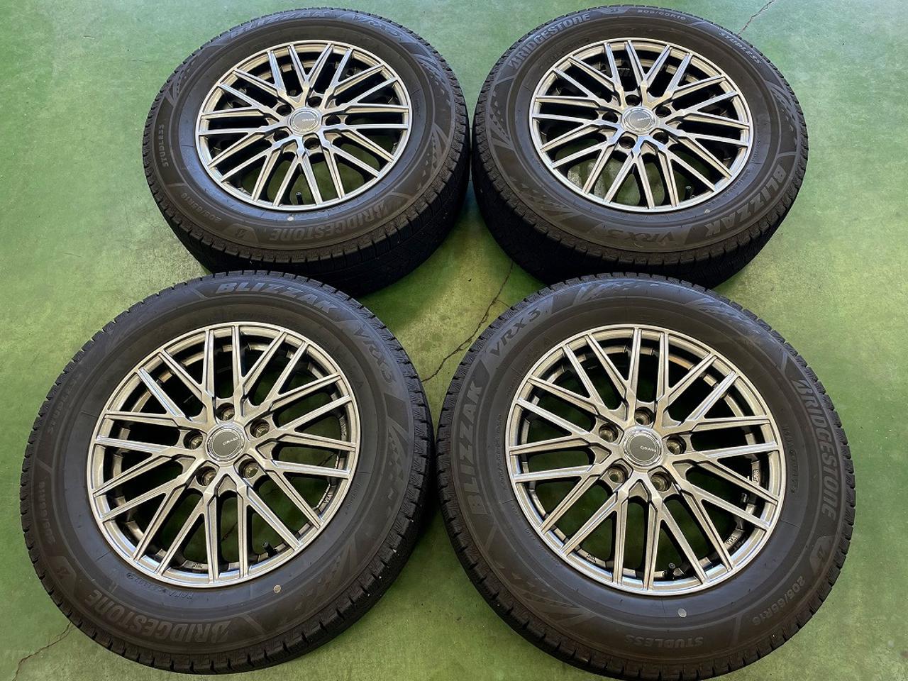 YOKOHAMA millous + BRIDGESTONE BLIZZAK VRX3 205 / 65R16 95Q Made in 2025 Yaris Cross / C28 Serena / Teana, etc.