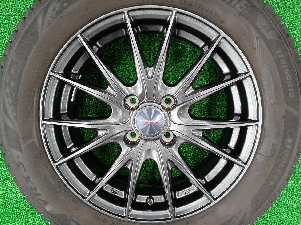 weds VELVA SPORTZ + BRIDGESTONE BLIZZAK VRX3