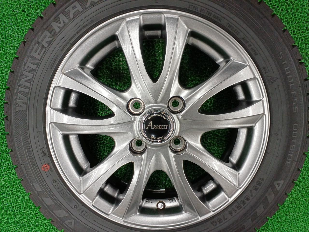 ARREEST Twin 5-spoke wheel + DUNLOP WINTERMAXX03 WM03
