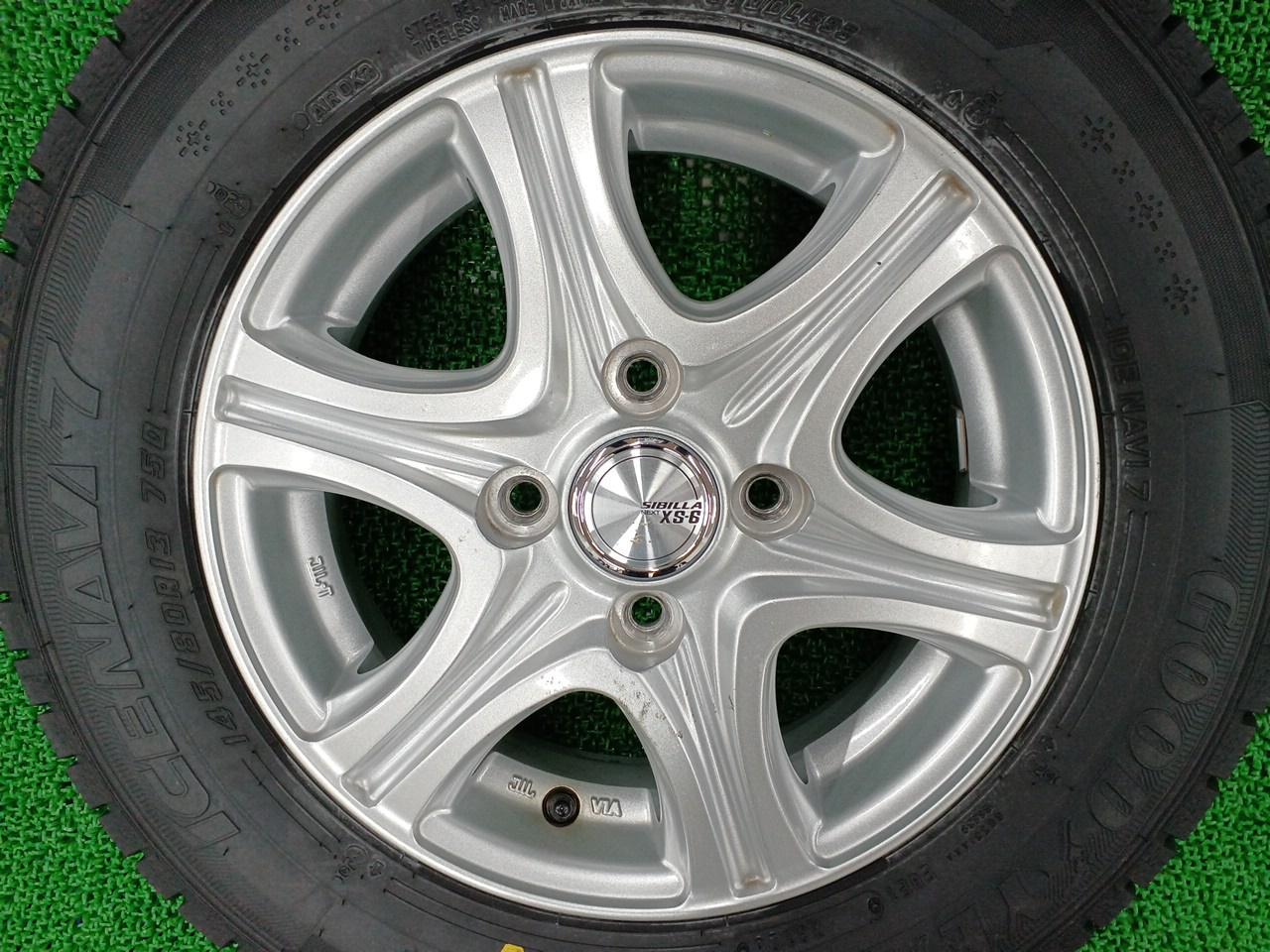 TOPY SIBILLA NEXT XS-6 + GOODYEAR ICE NAVI 7