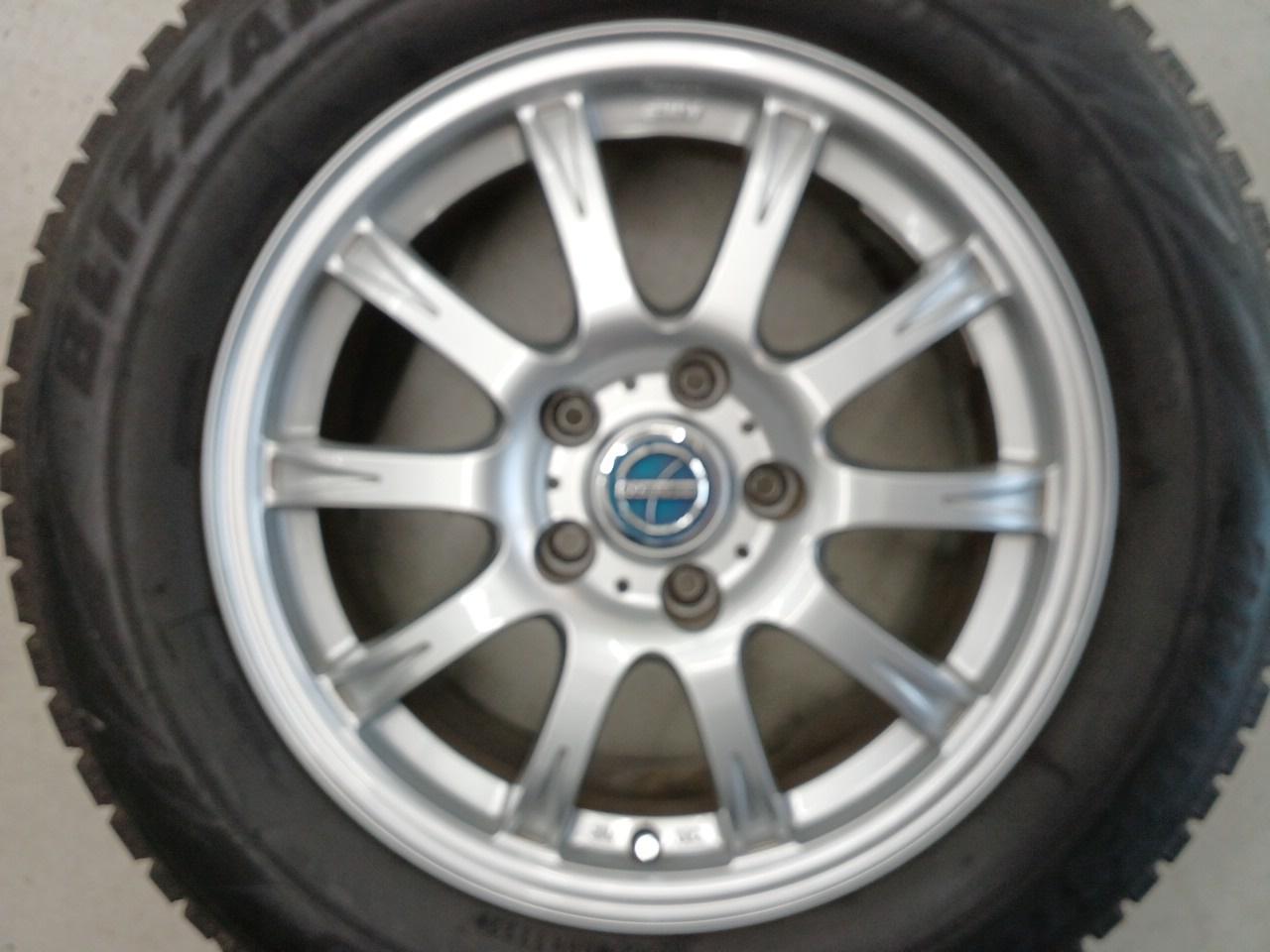 weds BLUE · NESS BN / 1 + BRIDGESTONE BLIZZAK XG02