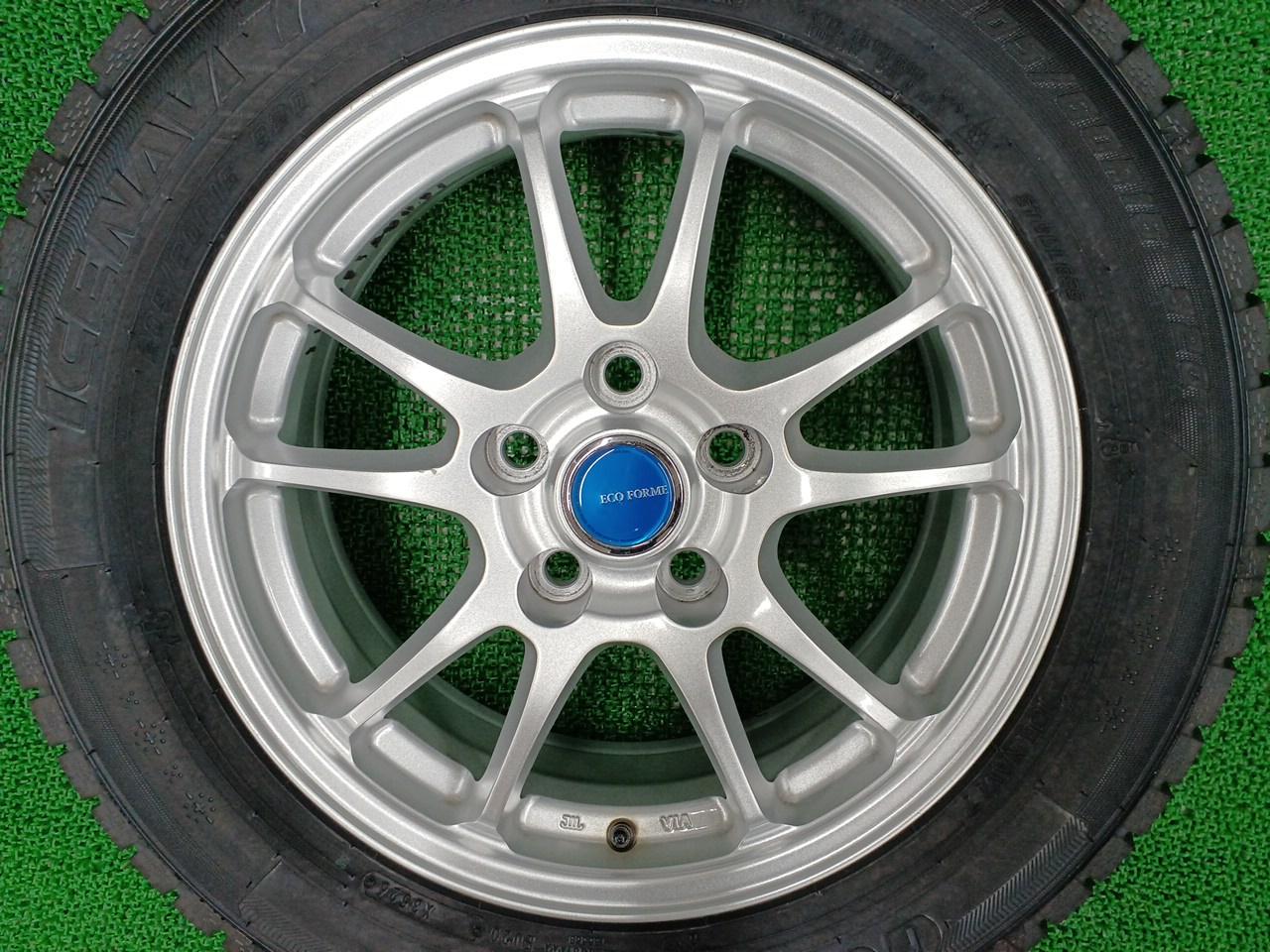 BRIDGESTRONE ECO FORME SE-10 + GOODYEAR ICE NAVI 7