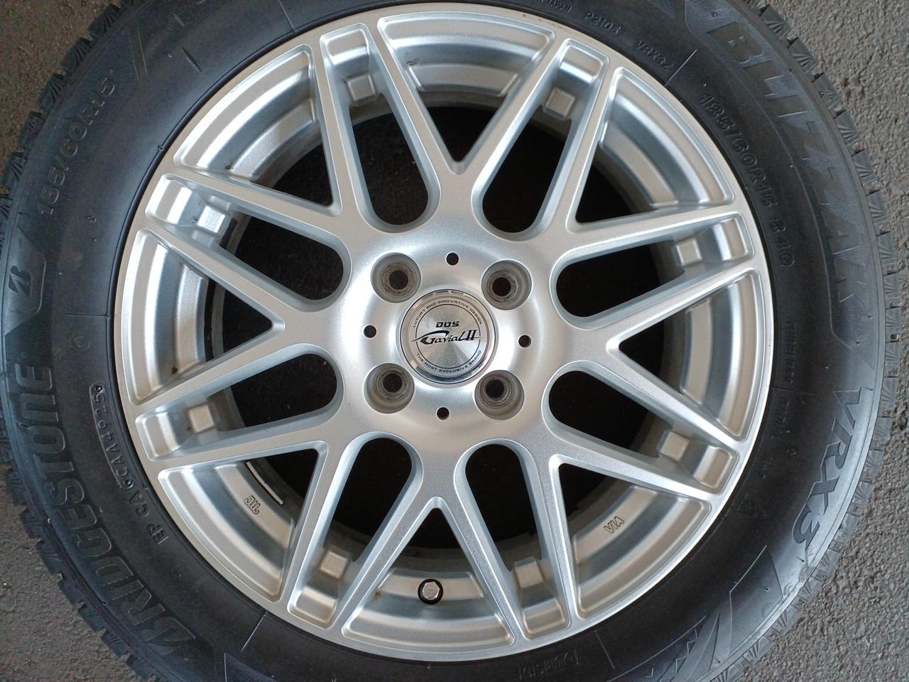 BADX DOS Gavial II + BRIDGESTONE BLIZZAK VRX3