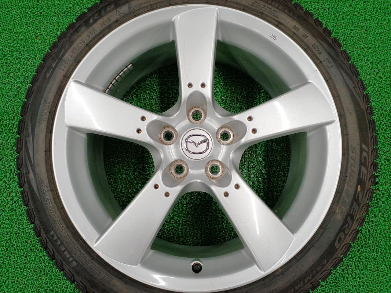 MAZDA SE3P RX-8 TYPE-S previous term original wheel + PIRELLI ICE ZERO ASIMMETRICO