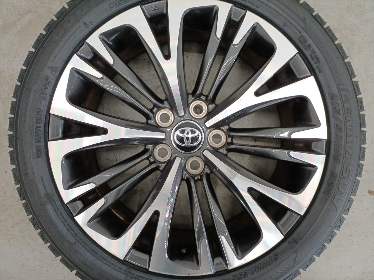 TOYOTA Ten Yaris Cross Z grade genuine aluminum wheel + GOODYEAR ICE NAVI SUV