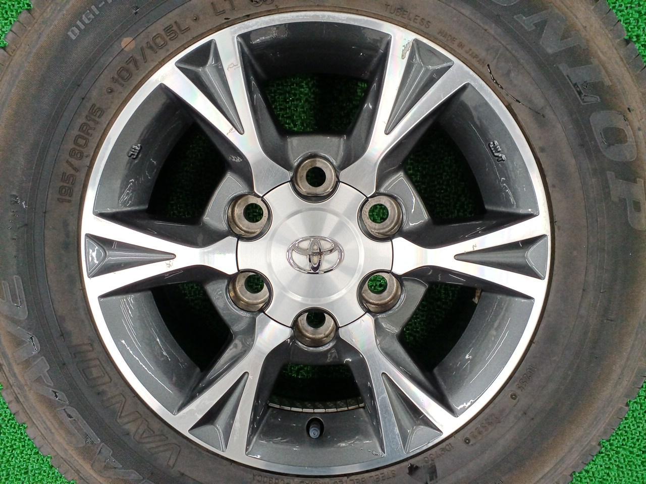 TOYOTA 200 series Hiace original option wheel + DUNLOP ENASAVE VAN01
