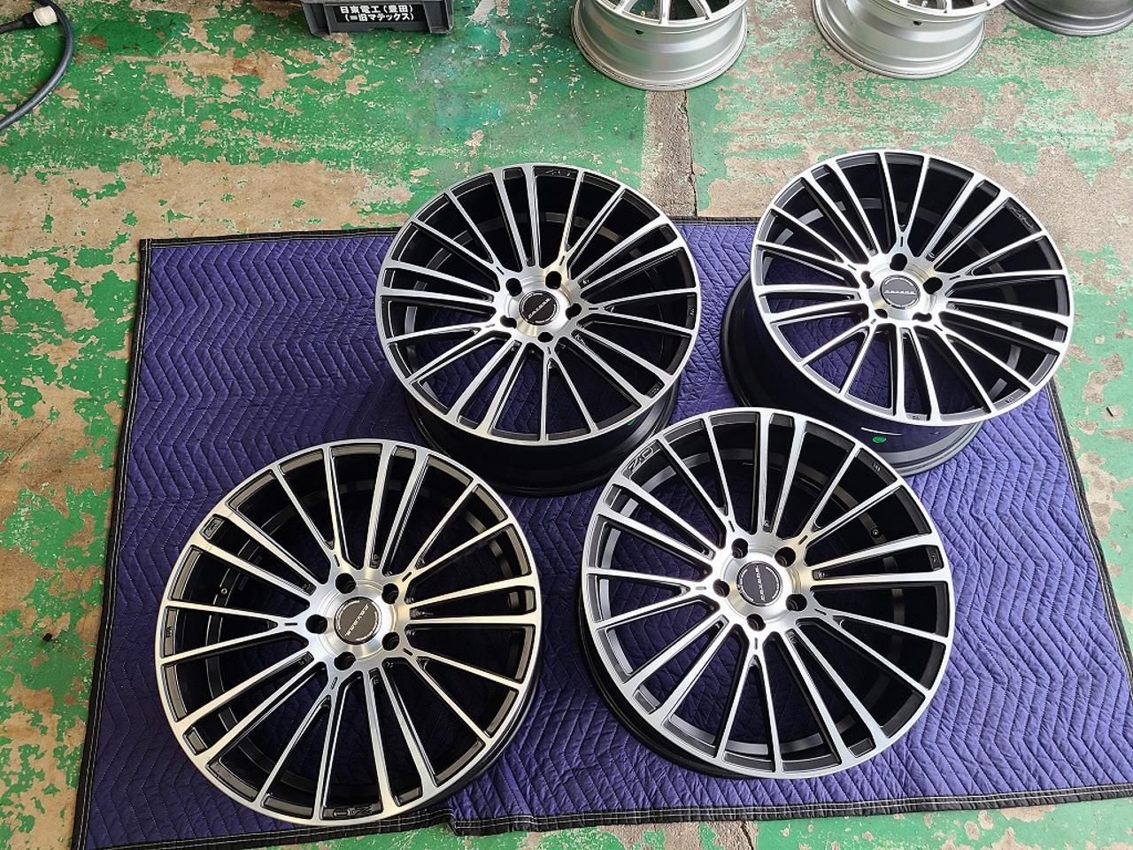 SilkBlaze FAVORE 20x9.5J+33 120-5H Four Wheel only