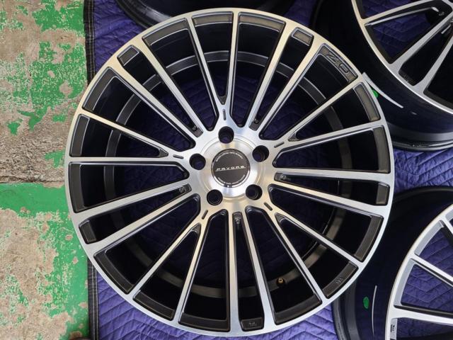 【SilkBlaze】 FAVORE 20x9.5J+33 120-5H 4本 ホイールのみ