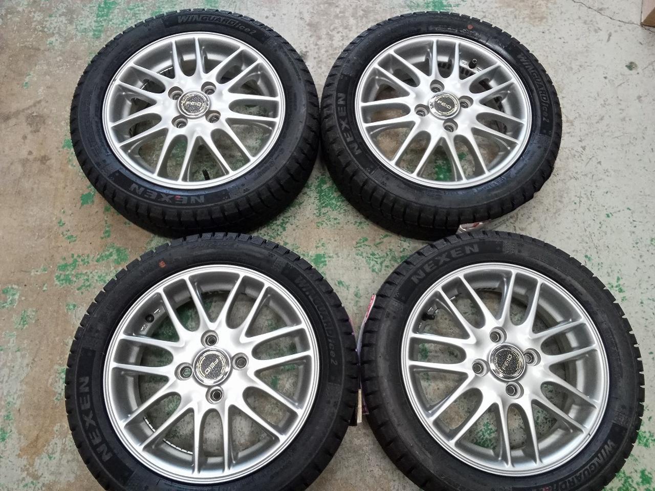 BRIDGESTONE FEID NS7 + NEXEN / ROADSTONE WINGUARD ice 2