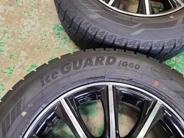 【weds】LUTZ  + 【YOKOHAMA】iceGUARD iG60 4本セット