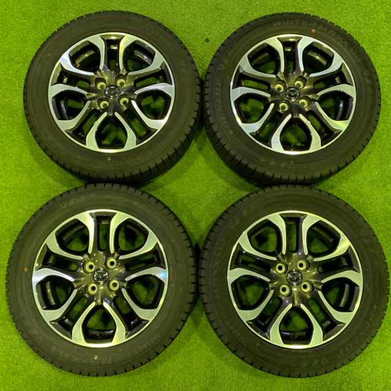 Mazda genuine DJ-type Mazda Demio XD Touring grade 16-inch alloy wheels + DUNLOP WINTERMAXX WM03 185 / 60R16 Made in 2024