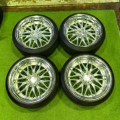 WORK SCHWERT QUELL+Continental Extreame contact DWS06PLUS 2023年製 ★シャコタンアルファード/ヴェルファイア チャレンジサイズ★