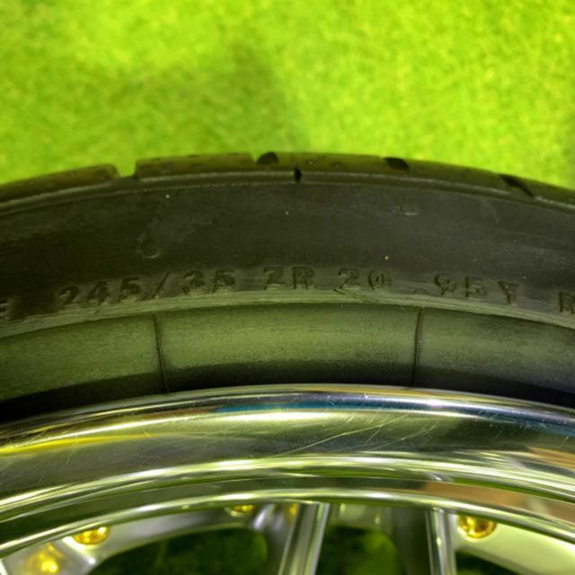 WORK SCHWERT QUELL+Continental Extreame contact DWS06PLUS 2023年製 ★シャコタンアルファード/ヴェルファイア チャレンジサイズ★