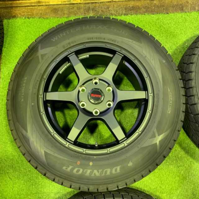 TREASURE ONE WILDPORTER JUSTCE06 + DUNLOP WINTER MAXX SJ8+ 265/65