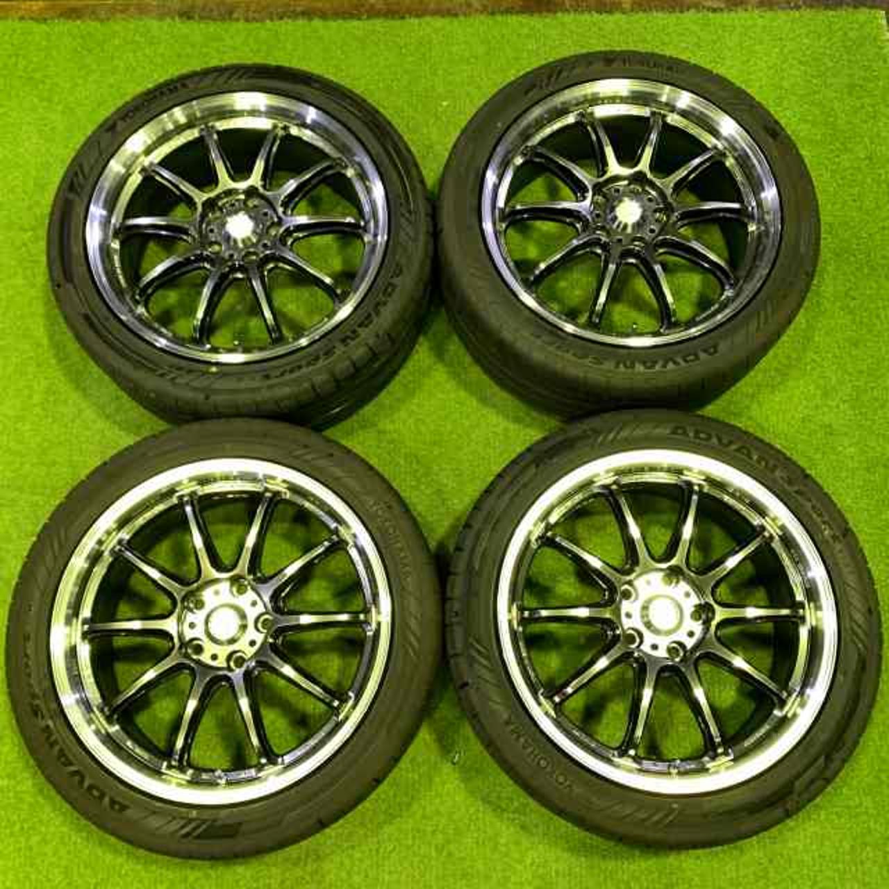 WORK EMOTION ZR10 + YOKOHAMA ADVAN SPORT V 107 225 / 45R18 Manufactured in 2024