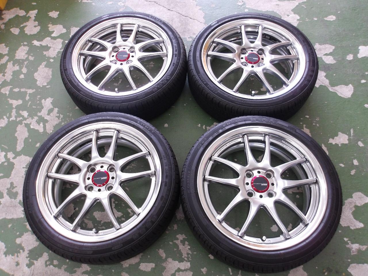 WORK EMOTION CR2P + KENDA KOMET PLUS KR23A 77V