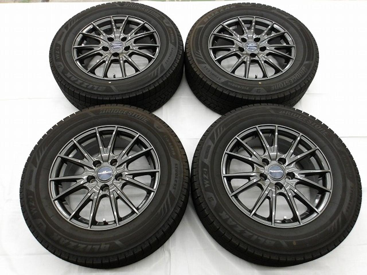 weds VELVA SPORT + BRIDGESTONE BLIZZAK WZ-1 215 / 65R16 98Q 4 pieces set
