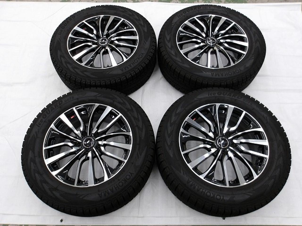 weds LEONIS VT + YOKOHAMA iceGUARD G075 225 / 65R17 102Q