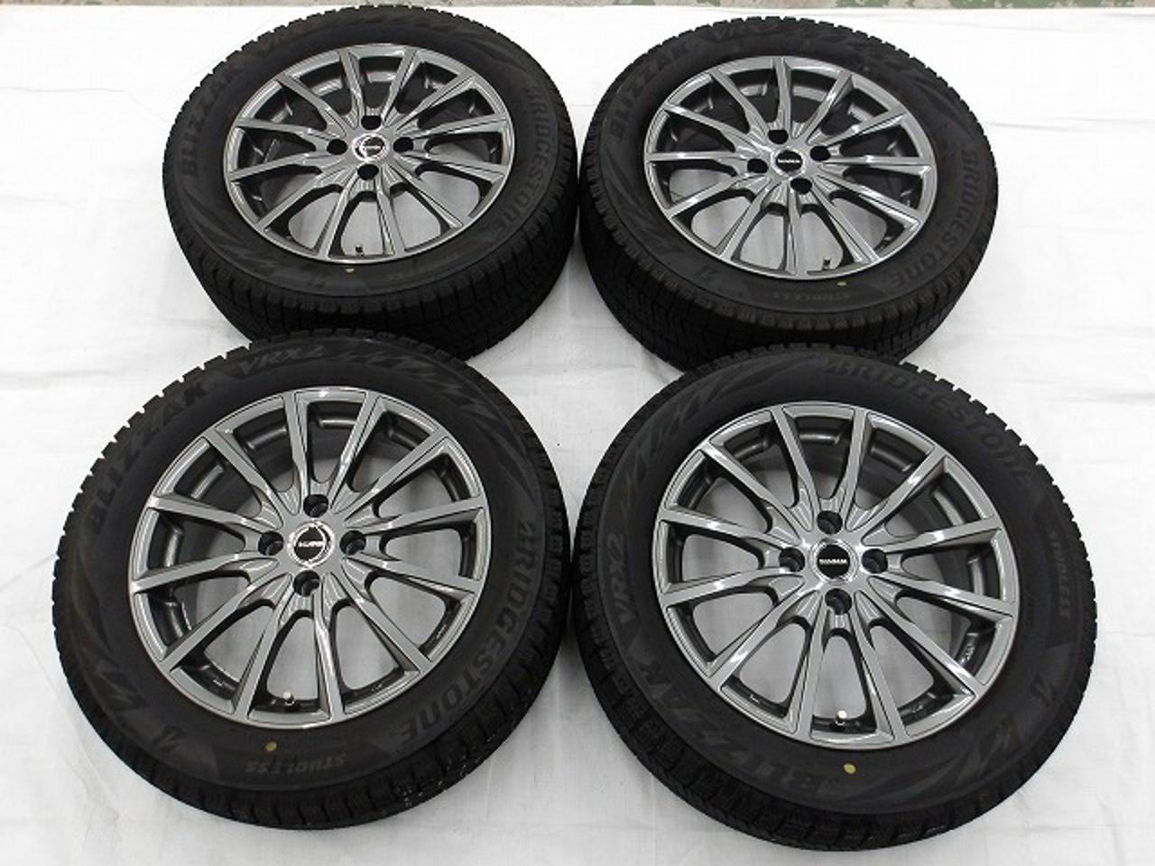BRIDGESTONE BALMINUM AR12 + BRIDGESTONE BLIZZAK VRX2 205 / 55R16 91Q