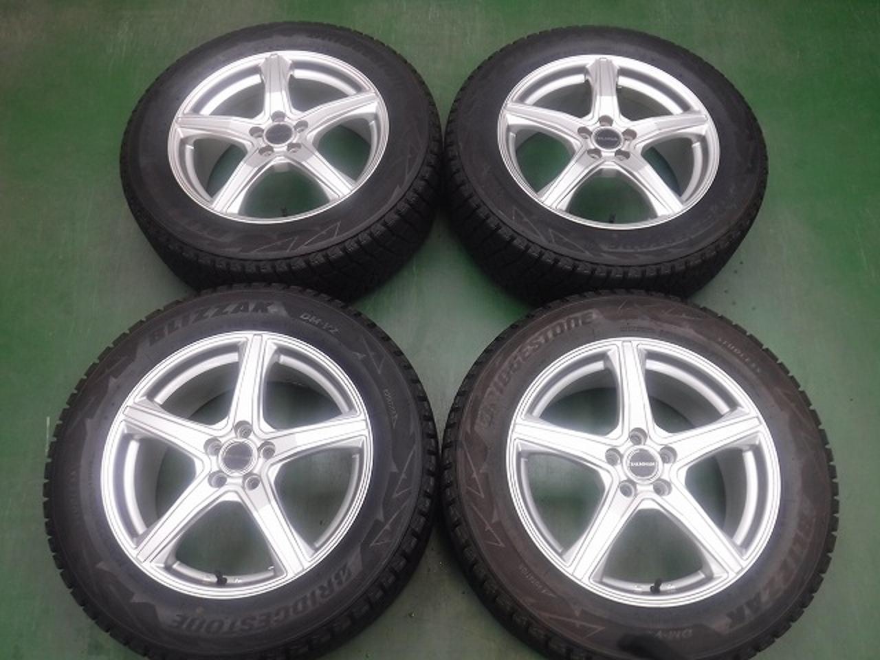 4BRIDGESTONE BALMINUM VR5+BLIZZAK DM-V2