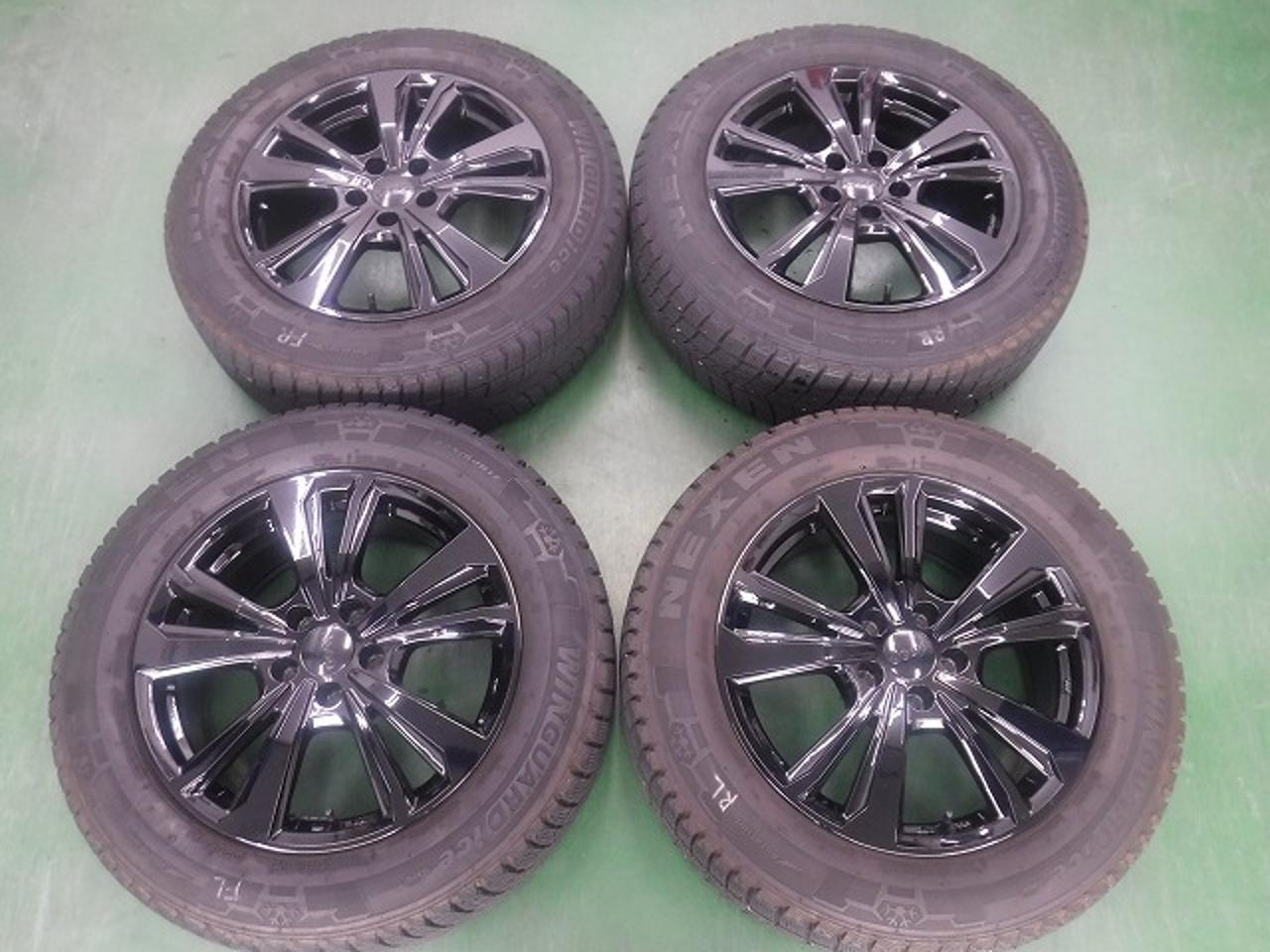 7BRIDGESTONE Smart Line Spoke aluminum + NEXEN/ROADSTONE WinGUARDice