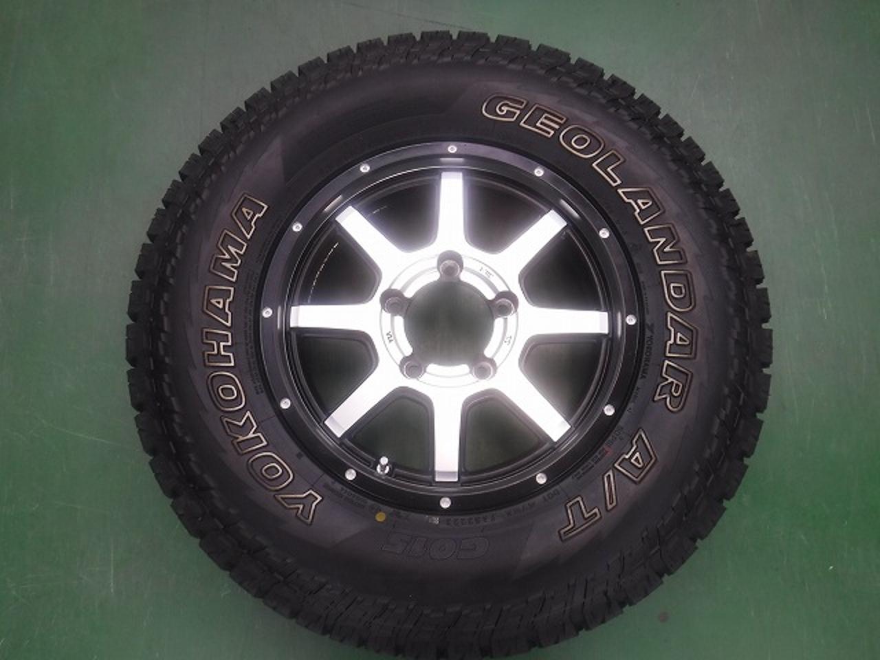 Only one MID Spoke aluminum + YOKOHAMA GEOLANDAR A / T