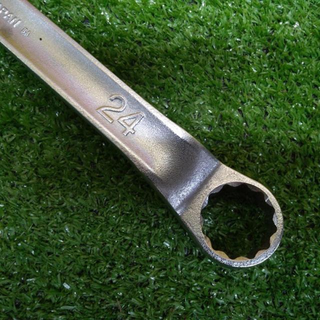 【WG】45°×6°ロングめがねレンチ オフセット型 M5-2224