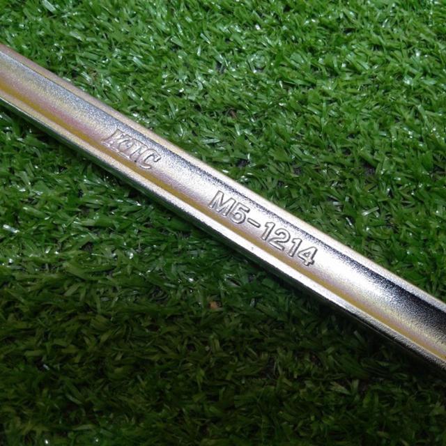 【WG】KTC 45°×6°ロングめがねレンチ M5-1214