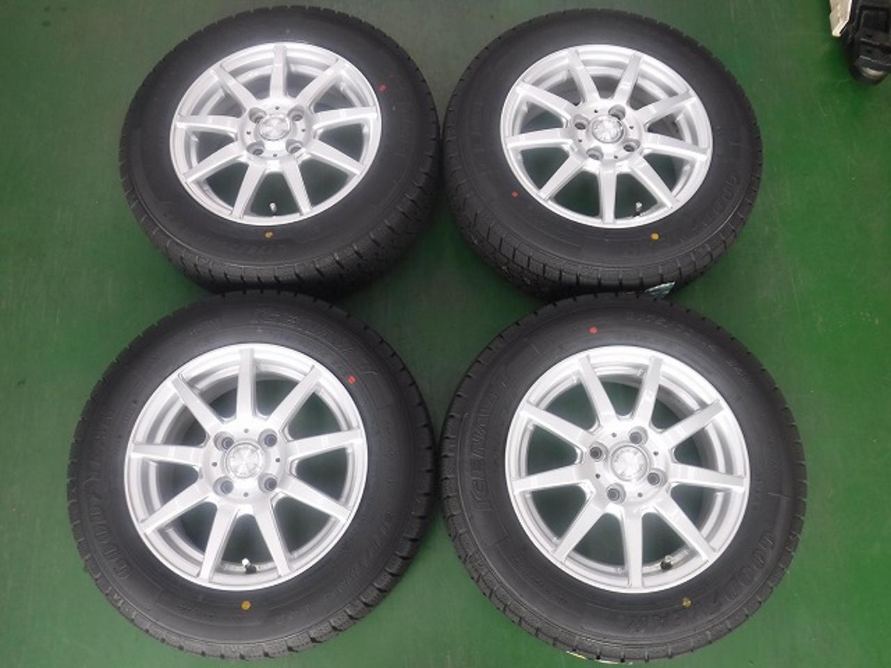 2ravirion Spoke aluminum + GOODYEAR ICE NAVI 7