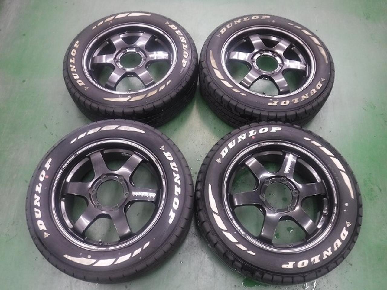 8RAYS VOLK RACING TE37SB + DUNLOP W01 109 / 107N