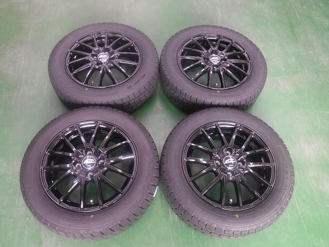 2A-TECH SCHNEIDER Mesh aluminum wheel + GOODYEAR ICENAVI 7