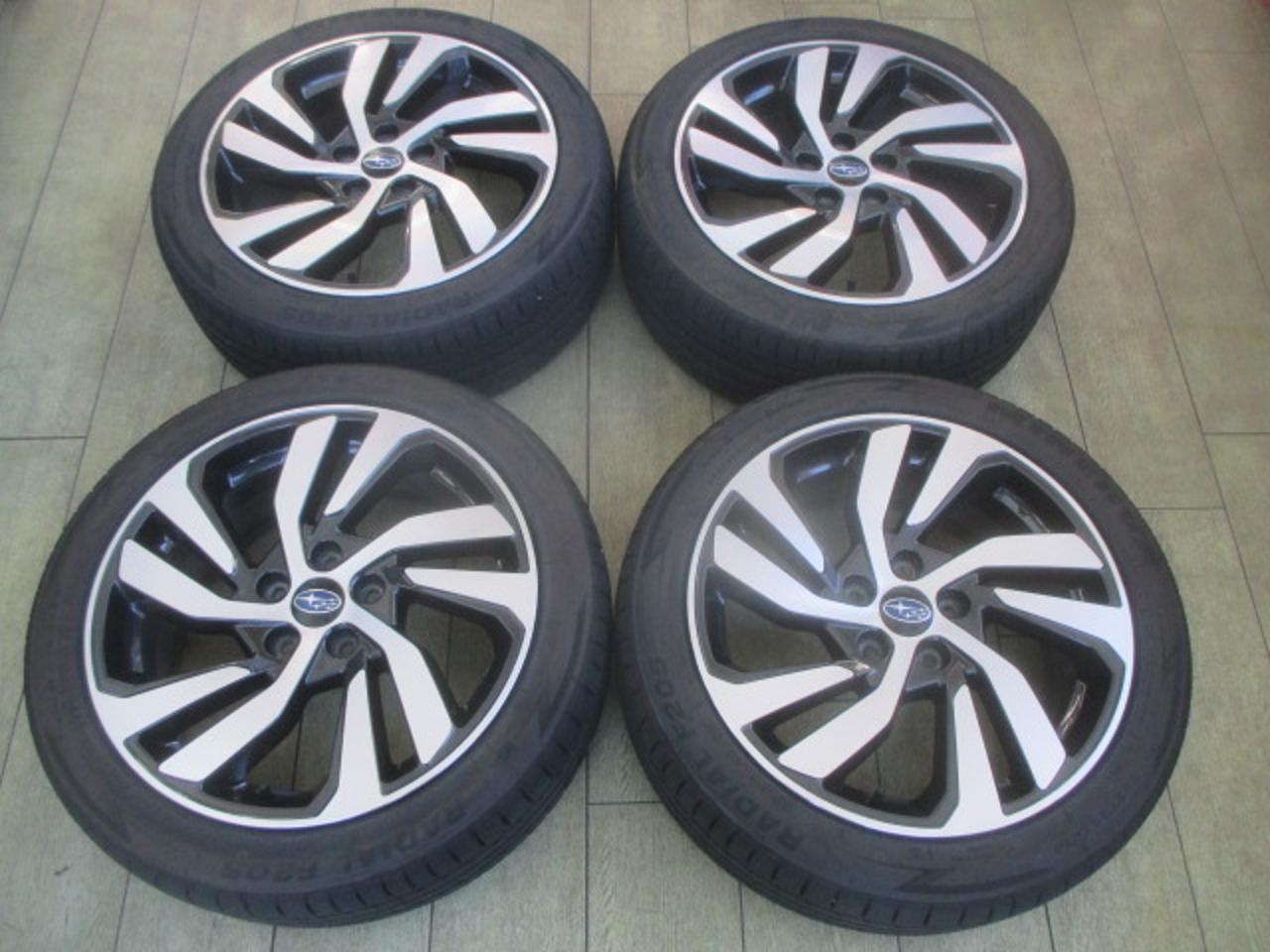 SUBARU VM-series Levorg late model genuine wheels + MINERVA F205