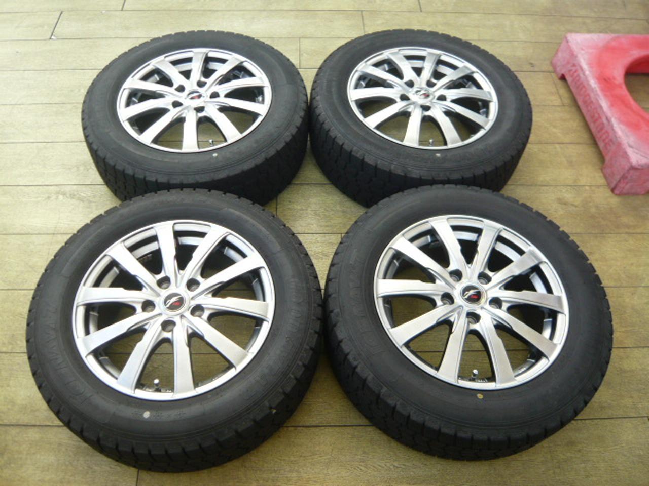 weds Fang 10-spoke wheel + GOODYEAR ICE NAVI7