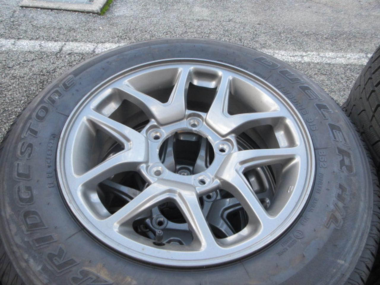 Suzuki genuine Jimny original wheel + BRIDGESTONE DUELER H / T 648ⅡD