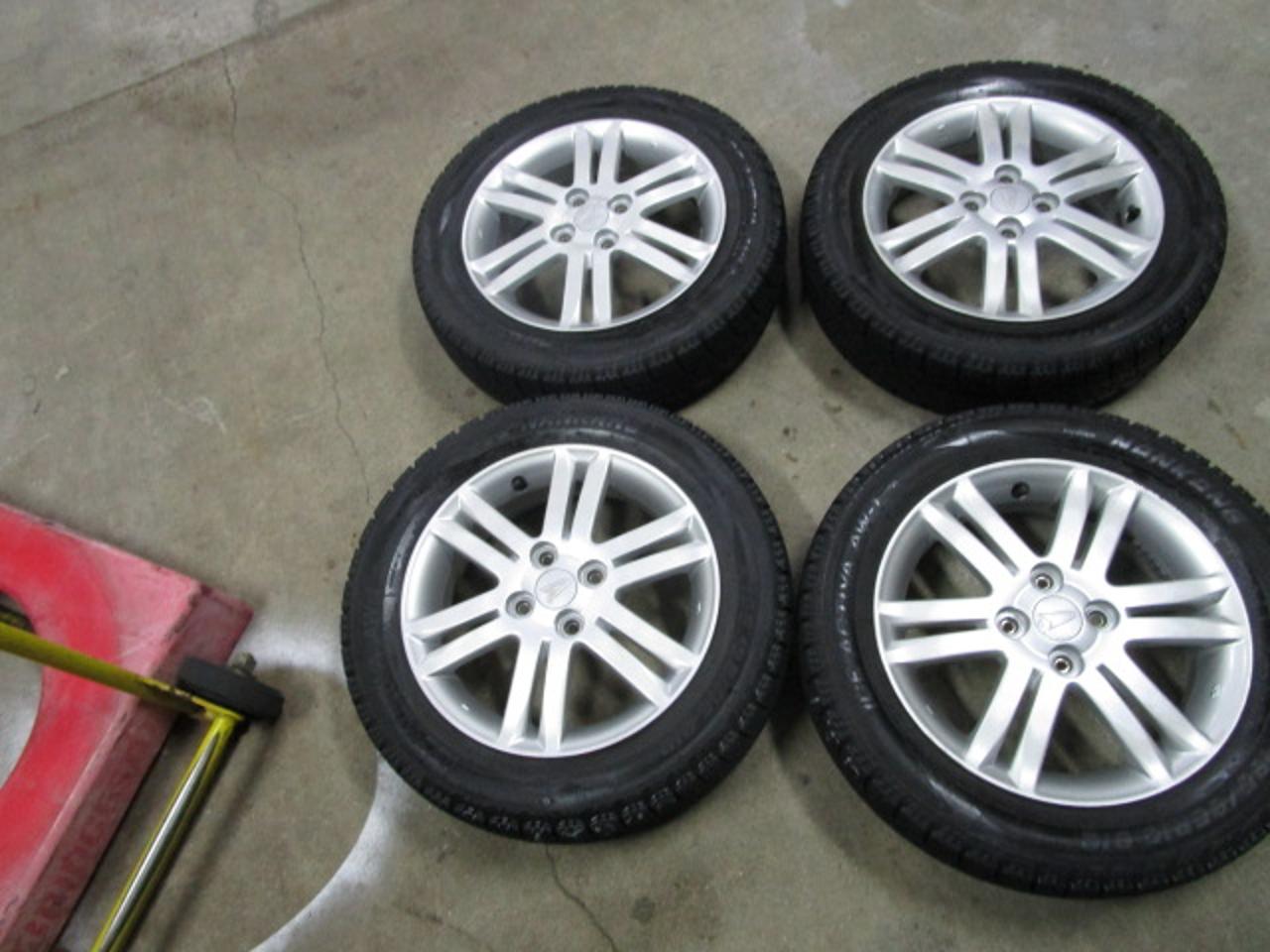 Daihatsu genuine Spoke wheels + NANKANG ICE ACTIVA AW-1