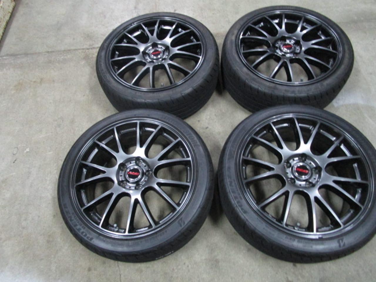 Unknown Manufacturer Mesh wheel + BRIDGESTONE POTENZA RE004
